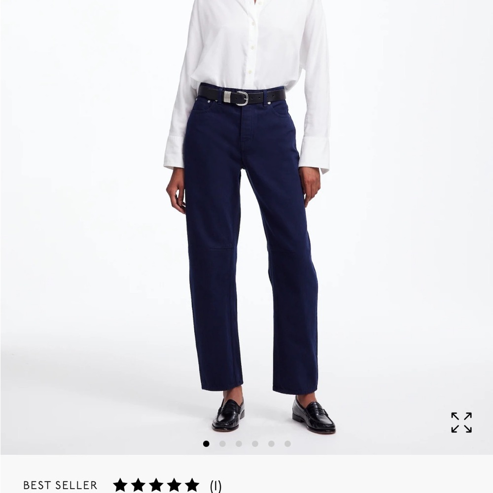 Madewell Women's Wide Leg Jeans - Deep Blue
